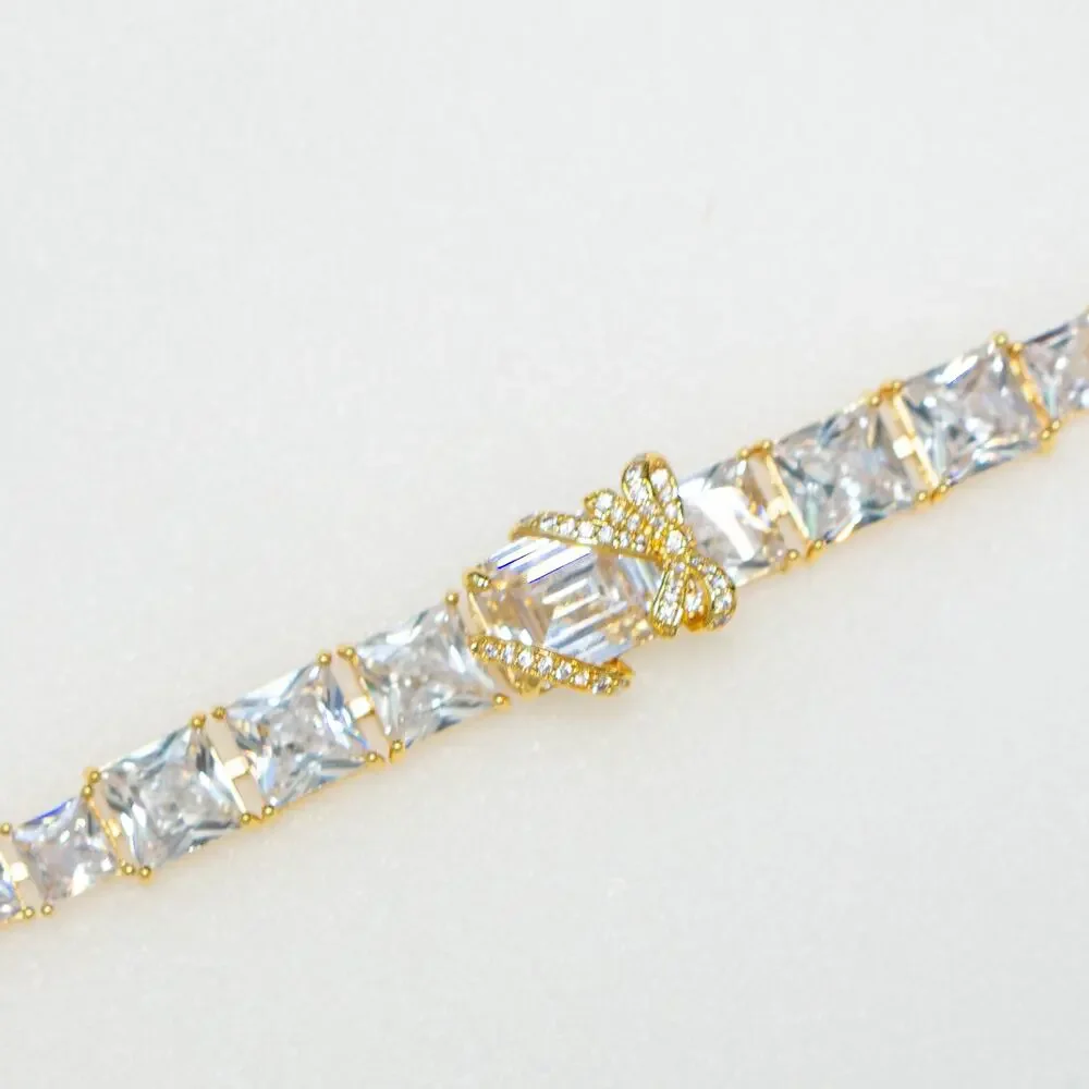 Kate Spade Pave Present Crystal Tennis Crystal Bracelet